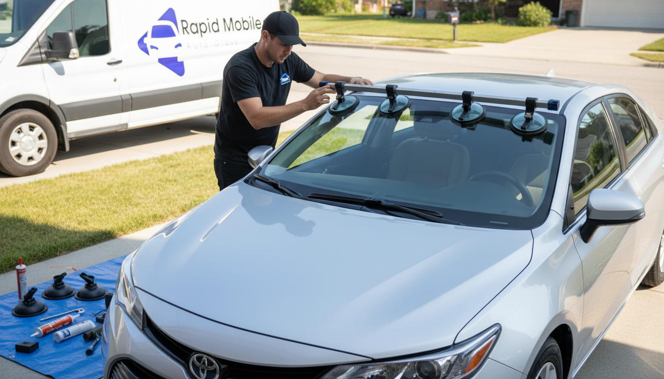 Professional windshield repair service in Laguna Hills